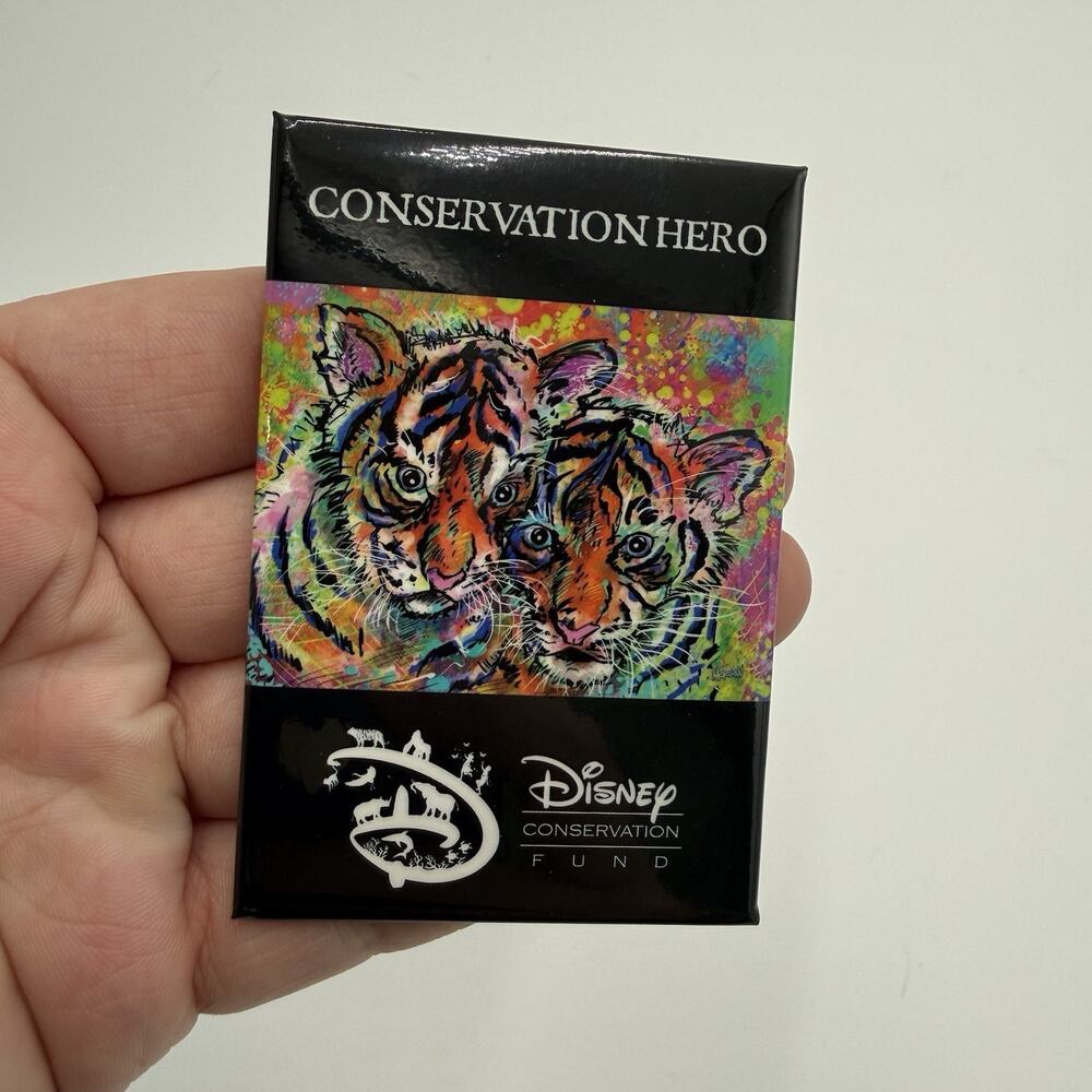 Disney Conservation Fund Tiger Cubs Conservation Hero Pin